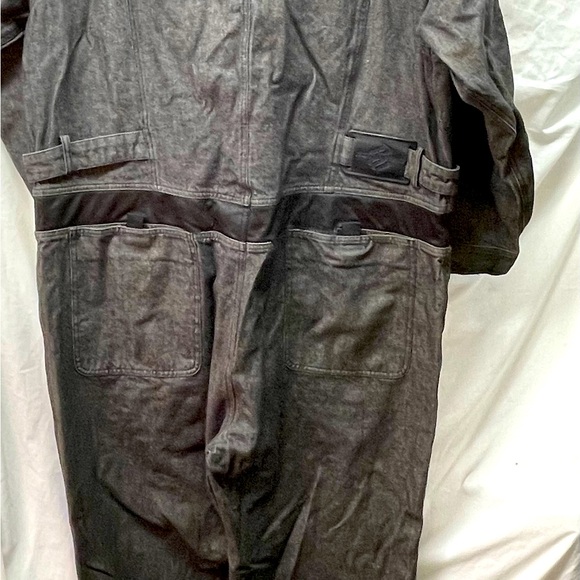 Rocawear jumpsuit button down front denim coveralls men sz XXXL - Picture 4 of 7